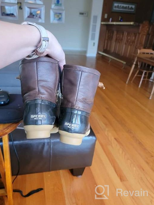 img 1 attached to 👢 Sperry Saltwater Rain Boot for Kids (Little Kid/Big Kid) review by Jonny Dogruyol