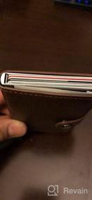 img 5 attached to 💳 Ultimate Protection Wallet: Credit Leather Blocking with High Capacity Aluminum for Men's Accessories