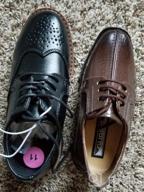 img 1 attached to 👞 Stylish LIBERTYZENO Walking Genuine Leather Champagne: A Fashionable and Comfortable Choice review by Marvin Perry