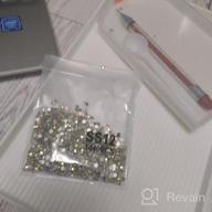 img 1 attached to Sparkle And Shine: Beadsland'S 1440Pcs Flat Back Crystal Rhinestones In Light Siam (2.7-2.8Mm) SS10 Round Gems review by Katie Moore