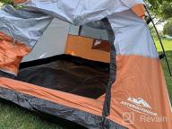 img 1 attached to Waterproof Camping Dome Tent For Families: AsterOutdoor 3/4/6 Person Tent review by Rick Gondoras