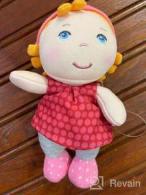 img 4 attached to Мягкая и приятная мини-кукла Герта - идеальная первая игрушка для малышей с рождения и старше