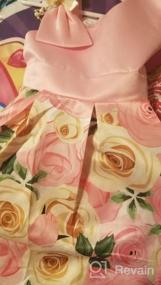 img 5 attached to Formal Floral Dresses For Girls Ages 2-10 Years - NSSMWTTC Girls' Special Occasion Attire