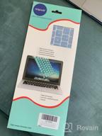 img 1 attached to Protect Your MacBook Air: MOSISO Waterproof Keyboard Cover For A1932 13-Inch 2019/2018 Retina Display With Touch ID review by Tyler Owens