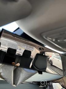 img 6 attached to Upgrade Your View With LITTLEMOLE Rear View Mirror - Wide Angle, Ultra-High Reflection, Universal Clip On