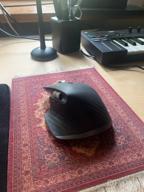 img 1 attached to 🖱️ Logitech MX Master Wireless Mouse: High-Precision Sensor, Easy-Switch up to 3 devices, Meteorite Black review by Jagat Buana ᠌