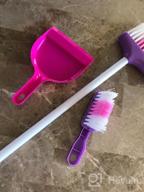 img 1 attached to Playkidz Cleaning Set For Kids - Including 3 Cleaning Toys Broom, Dustpan And Brush, Great Toy Gift For Girls review by Diztymewntu Sacra