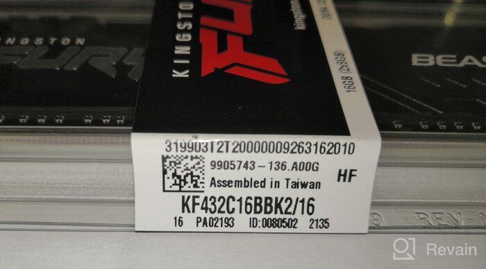 img 1 attached to Kingston 16 Desktop Memory KF432C16BBK2 review by Kio Park ᠌