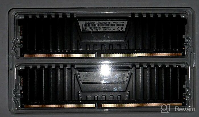 img 2 attached to 🔥 Corsair Vengeance LPX 16GB (2x8GB) DDR4 3200 C16 1.35V - PC Memory CMK16GX4M2D3200C16 Black: High Performance DDR4 RAM for Speedy Gaming and Computing review by Koshino Minoru ᠌