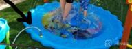 img 1 attached to Beat The Heat With Mademax Upgraded 79" Splash Pad - Summer Fun Water Toys For Kids! review by Michael Daniels