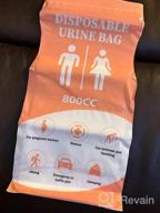 img 1 attached to 12/24 Pcs 800ML DIBBATU Disposable Urinal Bag: Ideal For Traffic Jams, Camping, Hiking & More! review by Damian Grotting