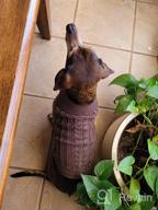 картинка 1 прикреплена к отзыву Tangpan Turtleneck Classic Straw-Rope Pet Dog Sweater Apparel (Pink,S) от Mauricio Woodard