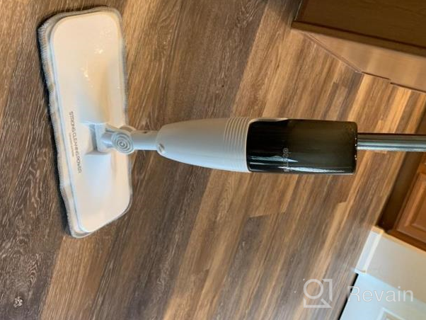 img 1 attached to Effortlessly Clean Hard Floors With DEERMA'S 360° Rotation Spray Mop - Includes 8 Microfiber Refills And 350Ml Water Tank review by Ron Kishore