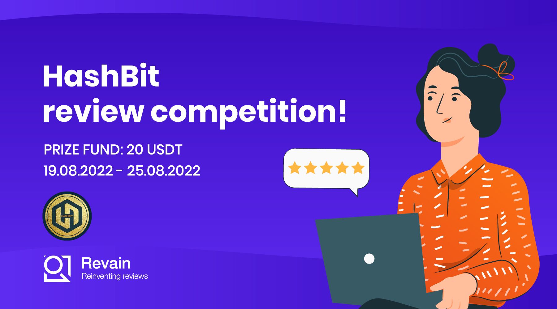 Article HashBit review competition!