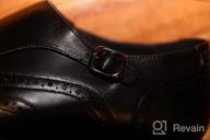 картинка 1 прикреплена к отзыву 💼 Premium Quality FRASOICUS Wingtip Leather Shoes for Men - Size 10 от Joshua Talbot