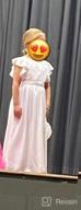 картинка 1 прикреплена к отзыву Платье с разработкой из шифона с элементами дизайна на плечиках для девочек Carat Chiffon Flutter Sleeves Dresses. от Kendra Johnson