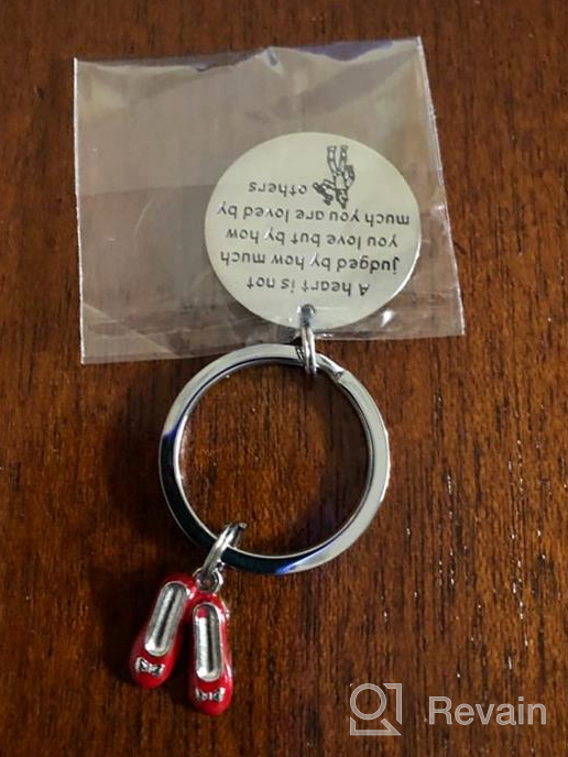 img 1 attached to 💖 Kivosliviz Love Bracelet Keychain Cuff Bangle Merchandise Jewelry: Where a Heart's Worth Shines review by Robert Ogrodnik