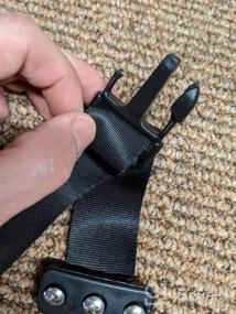 img 6 attached to Secure Your Outdoor Essentials With Vigorport Utility Straps - 4 Pack Of Quick Release Buckled Nylon Straps For Backpacks, Sleeping Bags And More!