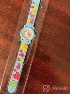 img 1 attached to 🎁 Wristwatch Toy for Girls, Kids Watch Gift for Ages 3-10, Perfect Birthday Present for Little Girls and Children review by Joy Janes