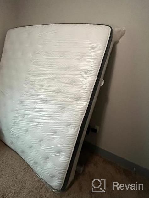 img 1 attached to Full Size Mattress, Avenco Full Mattress Hybrid, 12 Inch Pocket Spring And Gel Memory Foam Mattress Full In A Box, Medium Firm, Strong Edge Support, CertiPUR-US & ISPA, 100 Nights Trial review by Krystal Marie