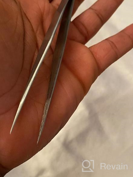 img 1 attached to Enhance Your Lash Game With LANKIZ 5-Piece Stainless Steel Eyelash Extensions Tweezers Set In Pretty Pink review by Mike Krzywicki