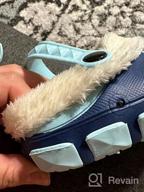 img 1 attached to 👣 CELANDA Toddler Slippers: Non Slip Outdoor Boys' Shoes, Clogs & Mules - Comfort and Safety! review by Tim Sterling