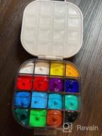 img 1 attached to Transon Paint Saver Storage Palette Box 16Well Portable Airtight Black review by Gary Perry