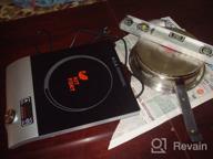 img 1 attached to Induction cooker Kitfort KT-108, silver review by Gabriela Trocka ᠌