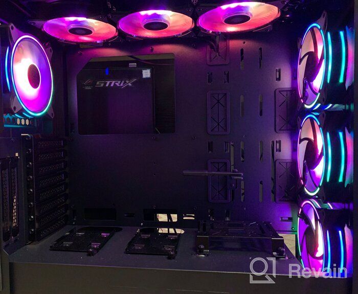 img 1 attached to Cooler Master MasterFan MF120R RGB Case Fan 🌀 - Ultimate Silent Cooling with 120mm RGB LED Technology (R4-C1DS-20PC-R1) review by Ayden Loh ᠌