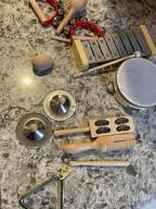 картинка 1 прикреплена к отзыву Сет музыкальных инструментов для малышей, экологически чистый – международная деревянная музыкальная игрушка для детей и дошкольников с сумкой для хранения, идеально подходит для веселого и образовательного досуга от Thunder Ballman