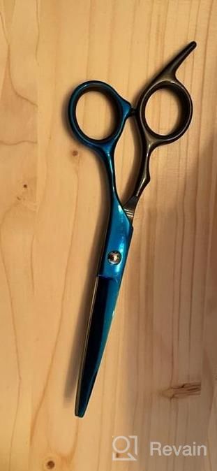 img 1 attached to Thinning Shears Hair Thinning Scissors, Fcysy Professional Thinning Shears For Hair Cutting, Texturizing Scissors Blending Shear Hair Thinner Hairdresser Barber Layering Scissor For Kids Women Men Dog review by Rachael Staranowicz