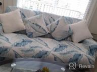 картинка 1 прикреплена к отзыву Luxury Velvet Stretch Sofa Cover: Thick Plush Couch Slipcover With 2 Free Pillow Covers For Medium Loveseat (Oatmeal) от Jason Sergeantson