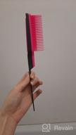 img 1 attached to 🔗 TANGLE TEEZER Backwash Comb for Back-Combing and Unraveling Hair, Length: 25.2 cm review by Felicja Burska ᠌