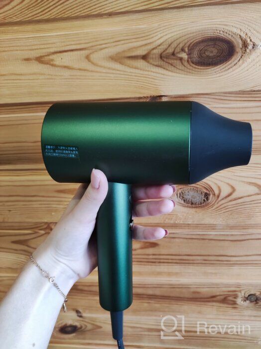 img 1 attached to Xiaomi Showsee Hair Dryer A5, green review by Aneta Ania ubertowsk ᠌