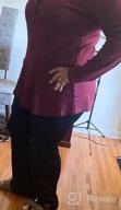 img 1 attached to Women'S Long Sleeve Button Collar Tunic Sweaters With Pockets By Timeson review by Rhonda Johnson