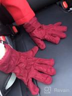 img 1 attached to 🧤 Burgundy Boys' Winter Fleece Finger Gloves - Enhanced Accessories for SEO review by Joshua Gaines