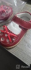 img 8 attached to Femizee Fashion Leather Flats: The Perfect School Uniform Shoes for Toddler Girls