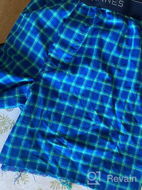 img 1 attached to 🩲 Hanes Boys' Tartan Medium Colors Boxer Underwear: Comfortable and Trendy Clothing for Kids review by Tyrell Rike