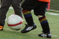 картинка 1 прикреплена к отзыву Носок для футбола с полосками "Звезда века от Timothy Jimenez