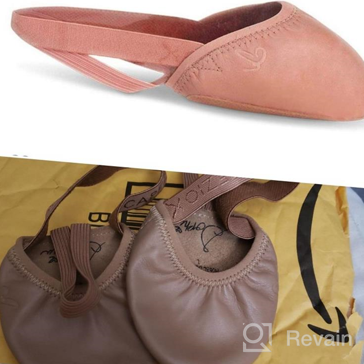 img 1 attached to Capezio Turning Pointe Ballet X-Large Shoes for Girls - Athletic review by Karen Parker