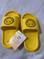 img 1 attached to DL Shower Slippers Lightweight Non Slip Waterproof Kids' Shoes for Bathroom review by Josh Allred