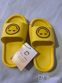 img 6 attached to DL Shower Slippers Lightweight Non Slip Waterproof Kids' Shoes for Bathroom