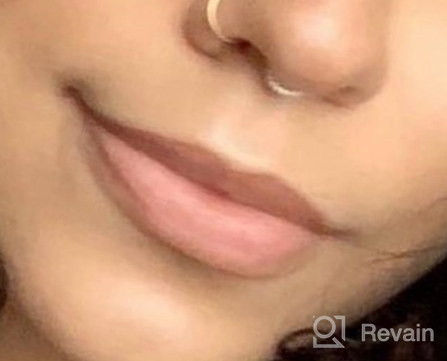 img 1 attached to Stylish Stainless Steel CZ And Opal Septum Clicker Ring For Piercings - Perfect For Nose, Helix, Cartilage, Tragus, Lobe Or Belly Hoops review by Tammy Smith