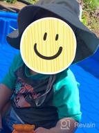 img 1 attached to UPF 50+ Sun Protection Baby Hat: Sarfel Summer Bucket Cap For Boys & Girls review by Bishop Roshad