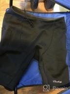 img 1 attached to Premium 2Mm Neoprene Wetsuit Shorts With Pocket For Swimming, Surfing, And Training - CtriLady Sweat Fitness Jammer Buoyancy Shorts For Snorkeling review by Adam Boesel