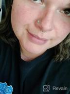 img 1 attached to Versatile And Stylish: PEAKLINK CZ/OPAL Septum Clicker Ring And Piercing Jewelry Collection In 316L Stainless Steel - Perfect For Helix, Cartilage, Tragus, And More! review by Lauren Morrison
