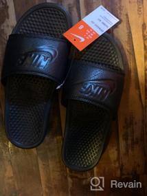 img 7 attached to NIKE Benassi Men's Slide Navy Blue 343880 410