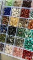 img 1 attached to 💎 Sparkle with Colle Crystal Beads: 400 Healing Natural Gemstones Set for Jewelry Making Supplies review by Kyle Smithlin