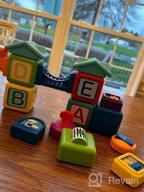 img 1 attached to STEM Magnetic Blocks Learning Toys For Babies And Toddlers: Baby Einstein Connectables! Includes 24 Pieces Of Letters, Colors And Animals For Ages 6 Months To 5 Years. review by Maurice Malek