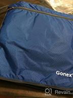 img 1 attached to Pack More With Gonex 100L And 150L Large Travel Duffle Bags: Lightweight, Water-Repellent, With Shoe Compartment, Perfect For Gym, Camping, And Weekends review by Josh Nat